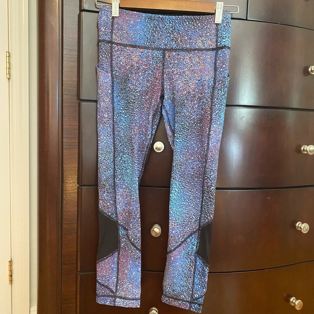 Lululemon Purple Pattern Leggings